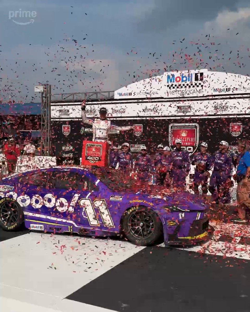 .Denny Hamlin is now first all-time in wins at Joe Gibbs Racing 🏆