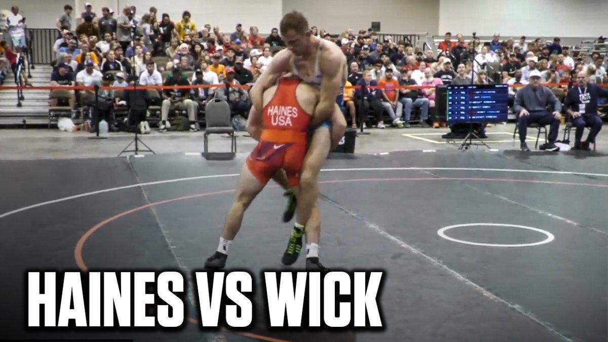 Levi Haines vs Evan Wick | 2024 World Team Trials Consolation Quarters