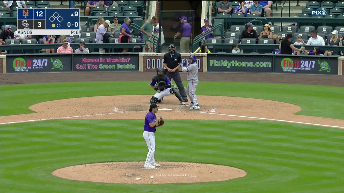 The Mets are pouring it on in Colorado!