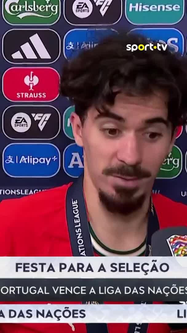 Vitinha fala da sua semana de sonho 😍 #sporttvportugal #NATIONSnaSPORTTV #UEFANationsLeague #Portugal #Espanha