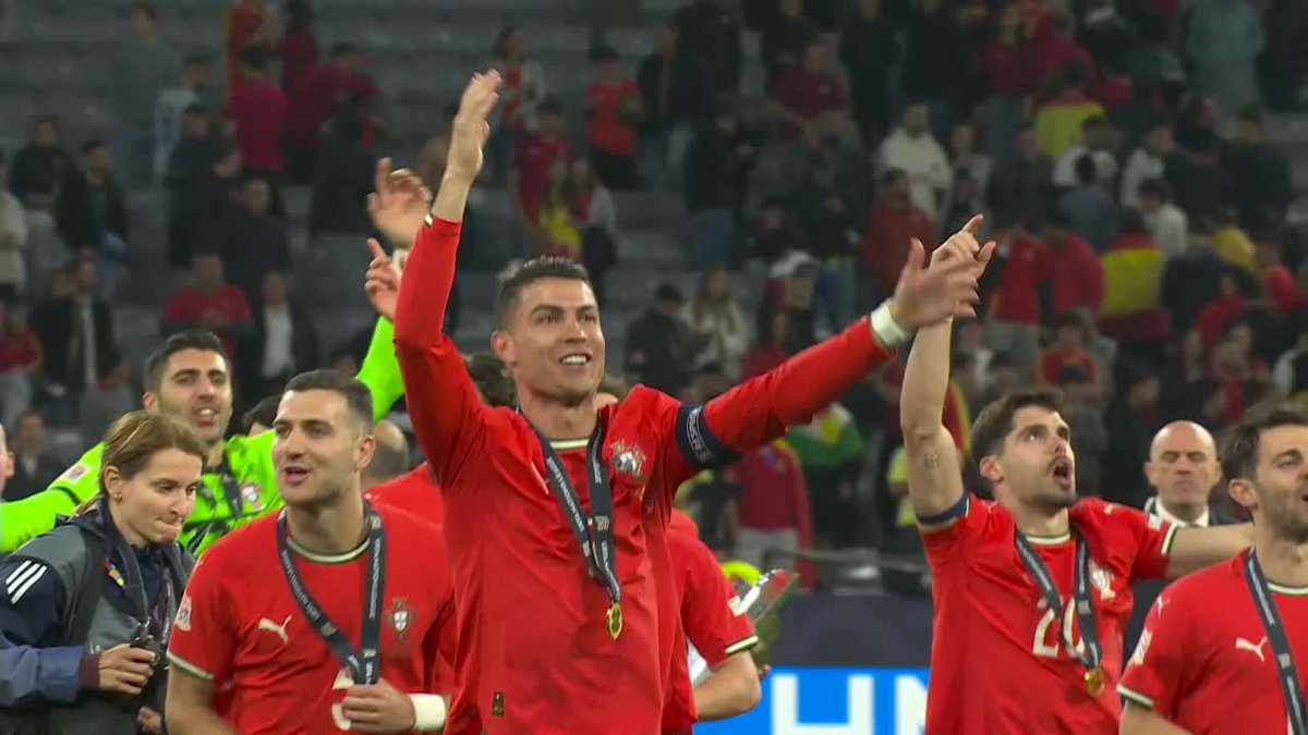 BAILA EL CAMPEÓN. 📺 Toda la #NationsLeague, por #DisneyPlus