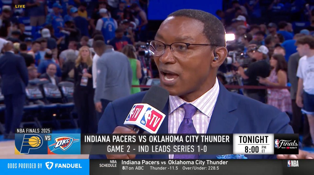 "Kobe Bryant did not become Kobe until Phil Jackson got there. Jordan did not win until Phil Jackson got him." Zeke knows Rick Carlisle's championship experience is a difference-maker for the Indiana Pacers in the #NBAFinals 👏