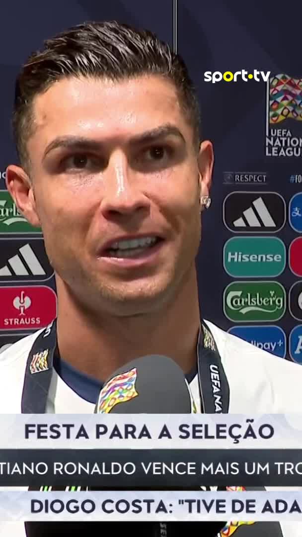 Os filhos de CR7 agora vão ter mais respeitinho pelo pai 🤣 #sporttvportugal #NATIONSnaSPORTTV #UEFANationsLeague #Portugal #Espanha