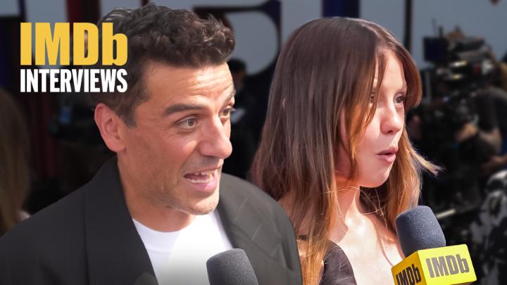 IMDb caught up with Oscar Isaac and Mia Goth at Netflix's #Tudum to discuss Guillermo del Toro's highly anticipated 'Frankenstein.' The stars reveal creative challenges, Jacob Elordi's mesmerizing performance, and the artistic "banquet" del Toro served up on the set of this iconic gothic tale.