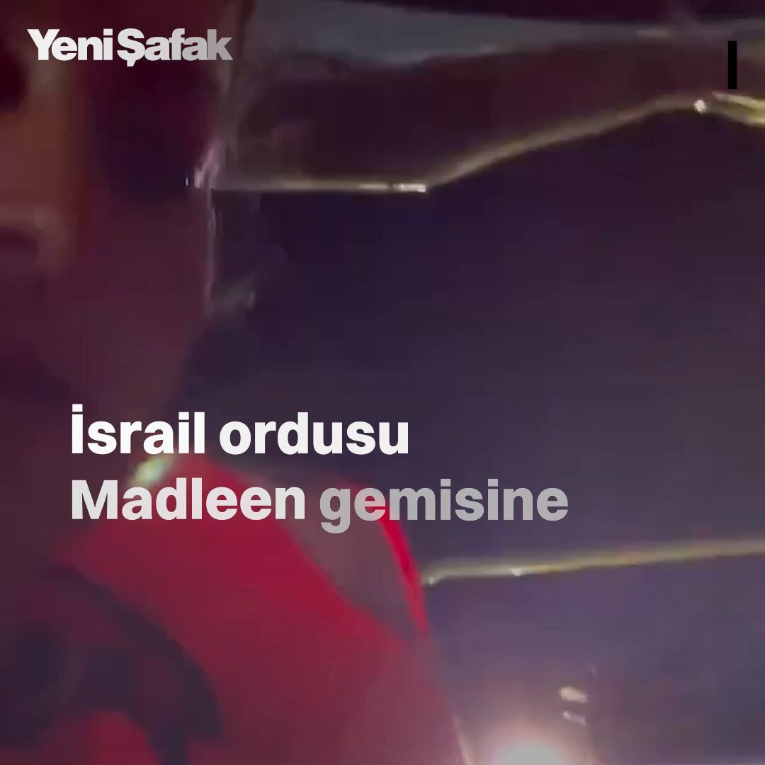 #SONDAKİKA İşgalci İsrail ordusu Akdeniz'in Gazze açıklarındaki #Madleen gemisine askeri operasyon düzenledi. Gemideki tüm mürettebat Siyonistler tarafından gözaltına alındı.