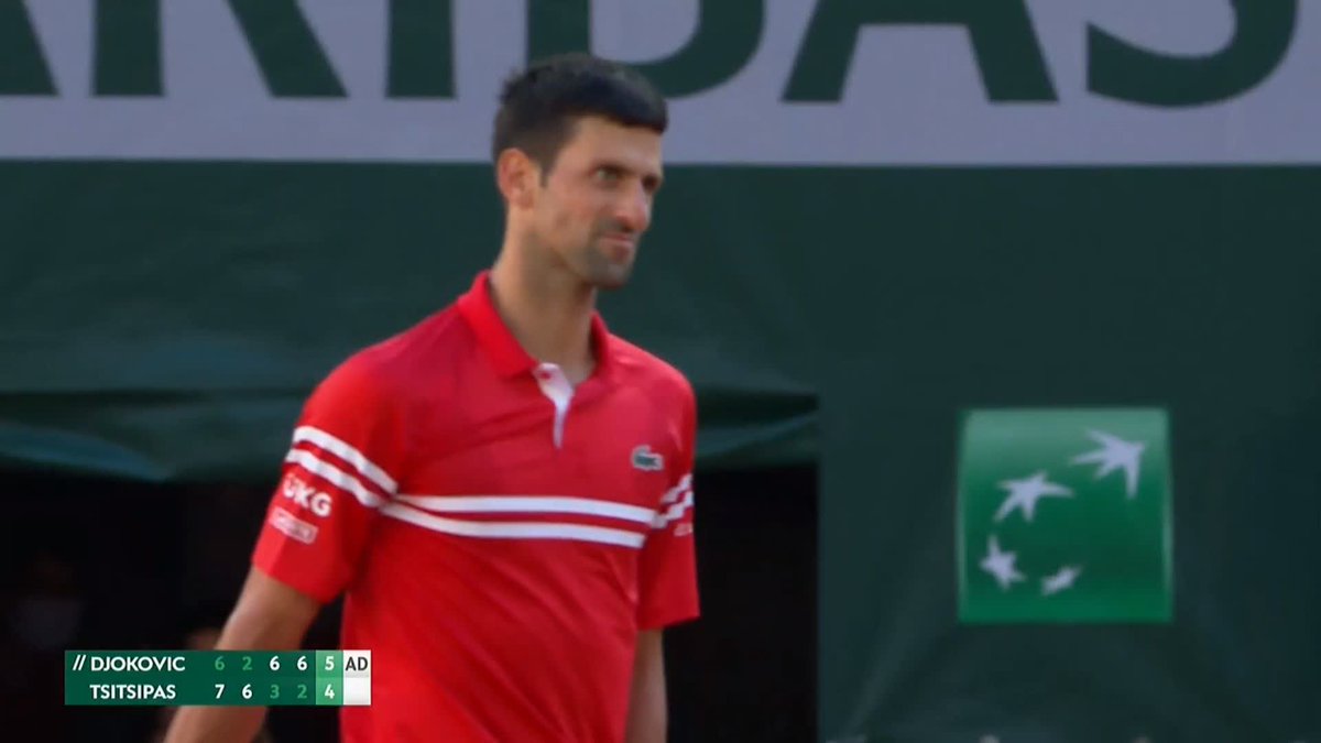 4 years ago, Djokovic was losing 0-2 in sets to Tsitsipas and was getting outplayed. Djokovic never gave in and managed to win the title. 22 year old Tsitsipas at the time, career took a dive. He has only made 1 slam final since that loss. (2023 AO).