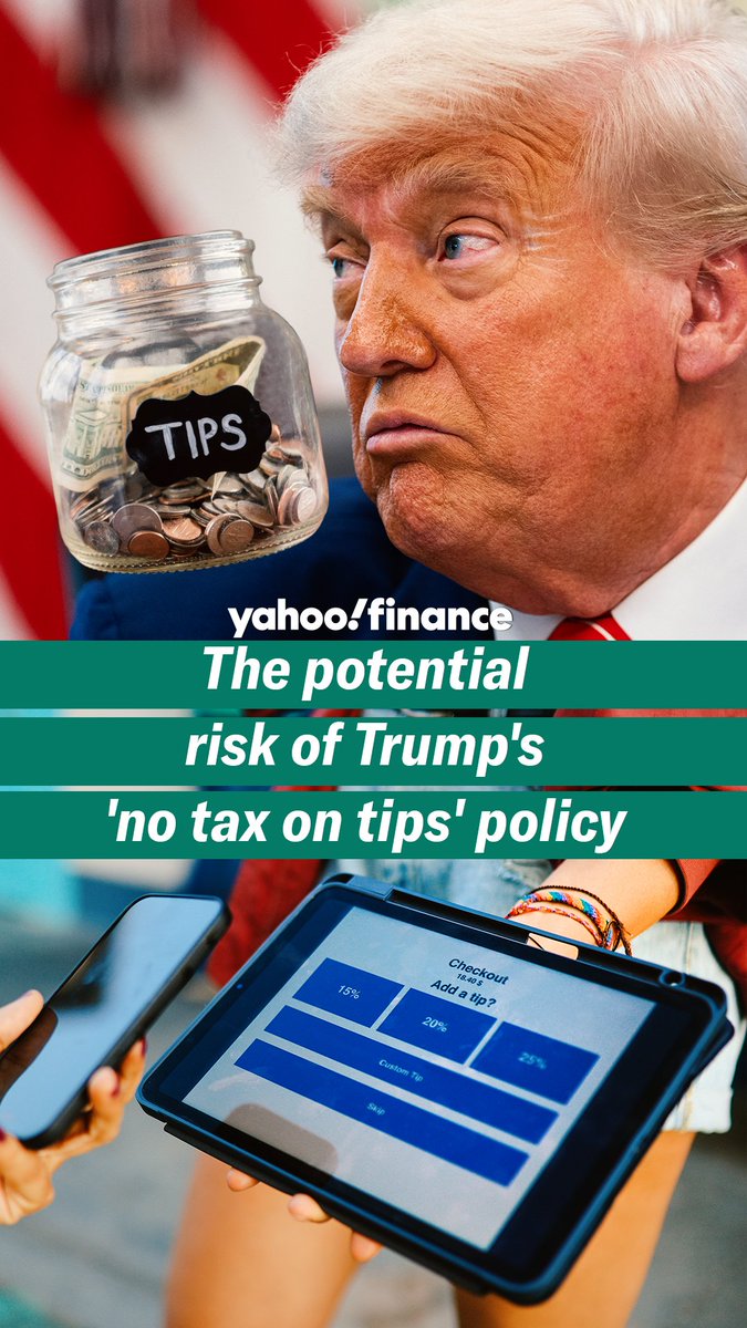 The potential risk of President Trump's "no tax on tips" policy, explained: