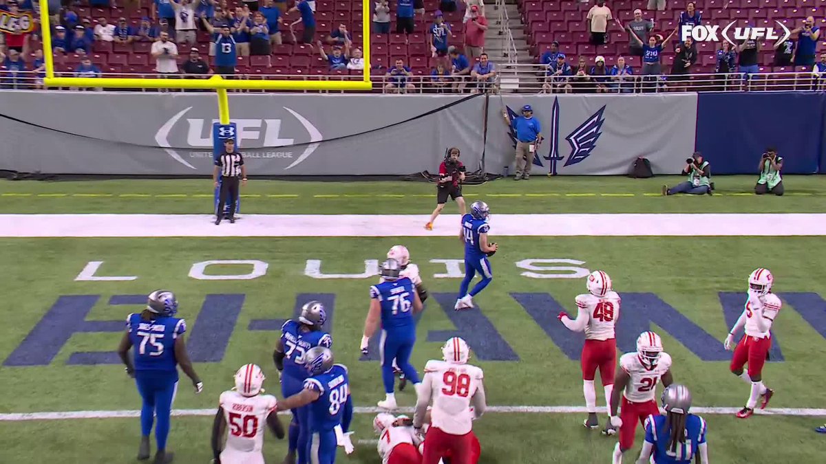 duggan gets us in the end zone. 📺: FOX
