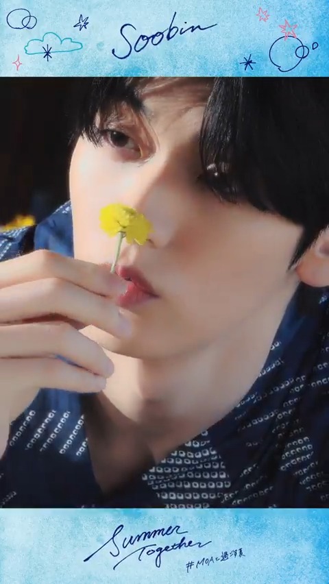 #TOMORROW_X_TOGETHER JAPAN ORIGINAL MERCHANDISE “PRODUCED BY MOA” 『Summer Together #MOAと過ごす夏』 Behind Movie #SOOBIN #TXT #PRODUCED_BY_MOA #SUMMER_TOGETHER