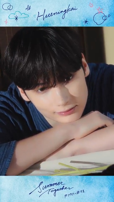#TOMORROW_X_TOGETHER JAPAN ORIGINAL MERCHANDISE โPRODUCED BY MOAโ ใSummer Together #MOAใจ้ใใๅคใ Behind Movie #HUENINGKAI #TXT #PRODUCED_BY_MOA #SUMMER_TOGETHER
