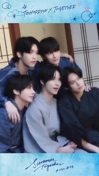 #TOMORROW_X_TOGETHER JAPAN ORIGINAL MERCHANDISE “PRODUCED BY MOA” 『Summer Together #MOAと過ごす夏』 Behind Movie #TXT #PRODUCED_BY_MOA #SUMMER_TOGETHER