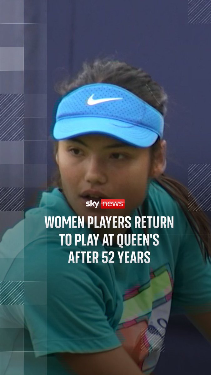 In 1974, the women's tournament was moved from Queen's Tennis club in west London to Eastbourne as the venue couldn't support both men's and women's events at once.