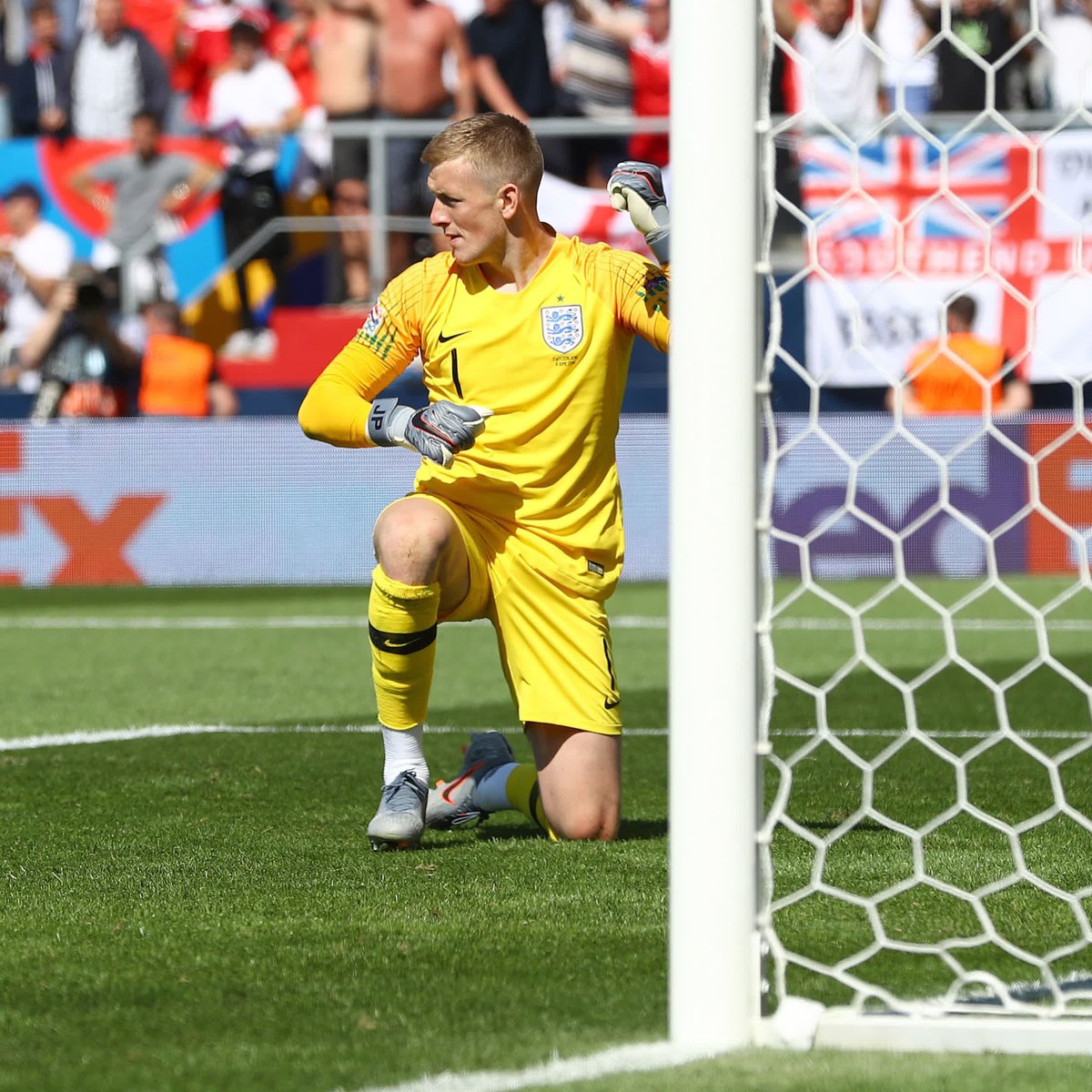 Penalty shoot-out heroics in #NationsLeague from Jordan Pickford 🧤 On this day in 2019 👇