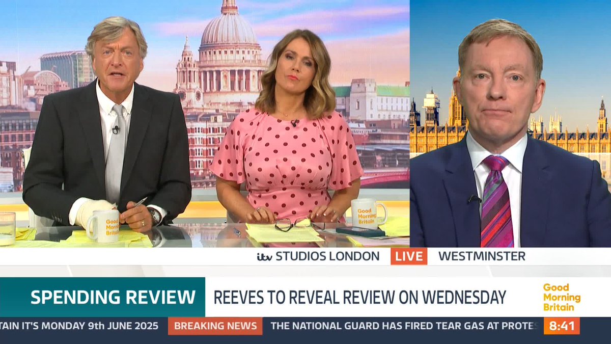 'I don't like the government telling people what to wear.' Data Protection and Telecoms Minister Chris Bryant tells Susanna Reid and Richard that he doesn't think the burka should be banned in the UK.
