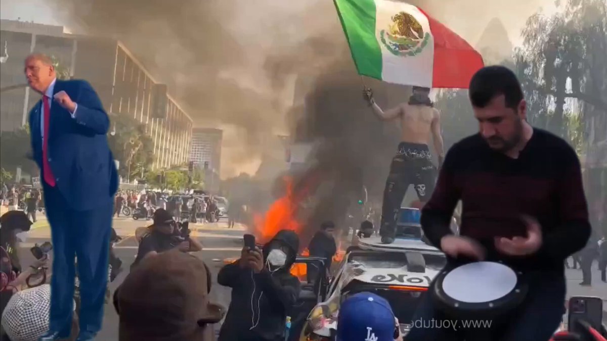 Where is Donald J. Trump no ceasefire announcement? #LosAngelesRiots