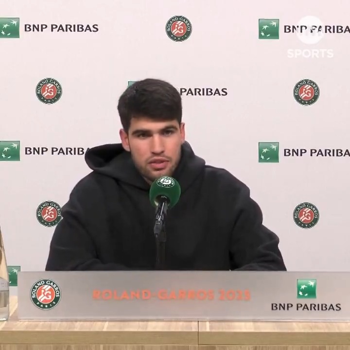 "The most exciting match I've played so far!" 🤩 Roland-Garros champion Carlos Alcaraz reflects on a legendary final with Jannik Sinner 💭🏆