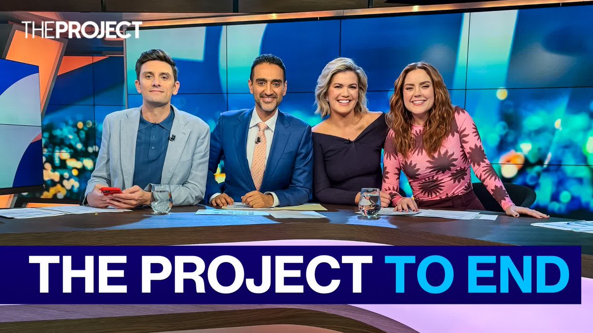 After more than 4,500 shows and nearly 16 years on air, The Project will be finishing up on the 27th of June. We'll miss sharing the world's breaking news stories, with a side of comedy, with you all.
