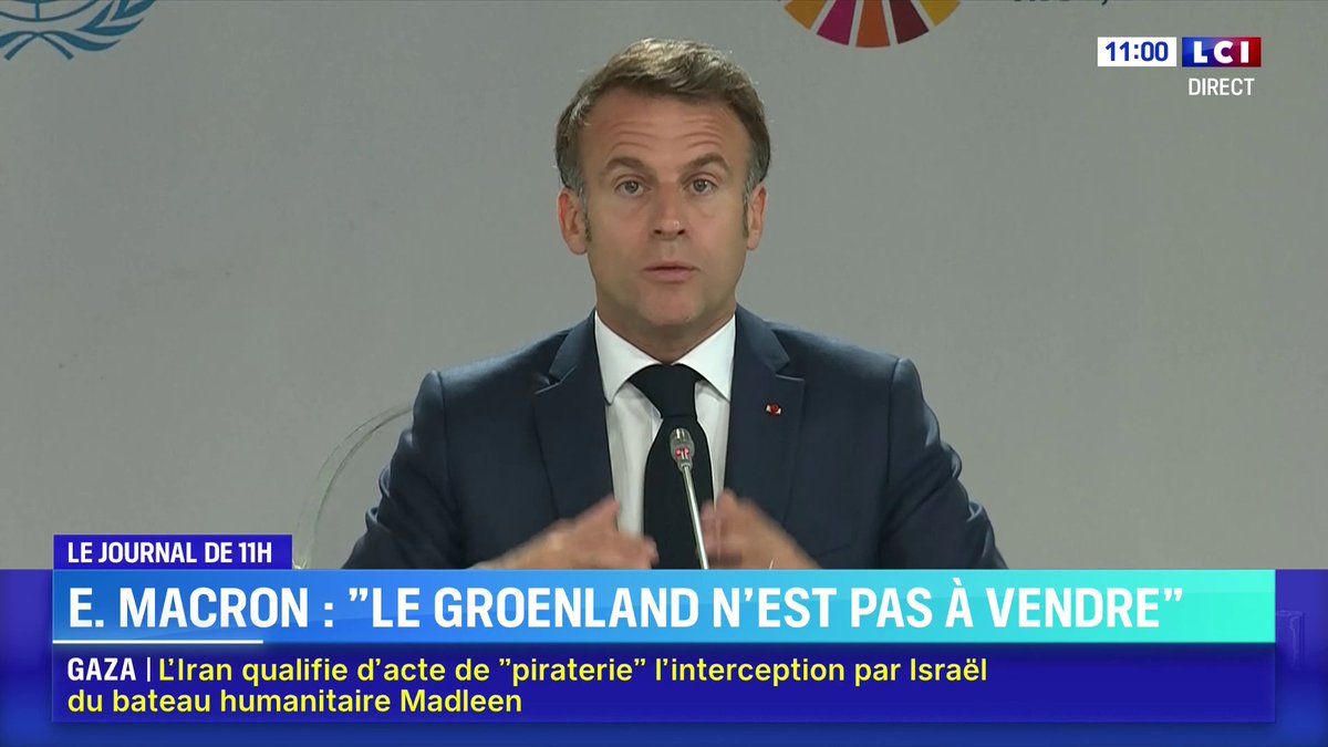 🔴 « Ils ne sont pas à vendre ! » : Emmanuel Macron soutient le Groenland, les abysses et l’Antarctique face à Donald Trump