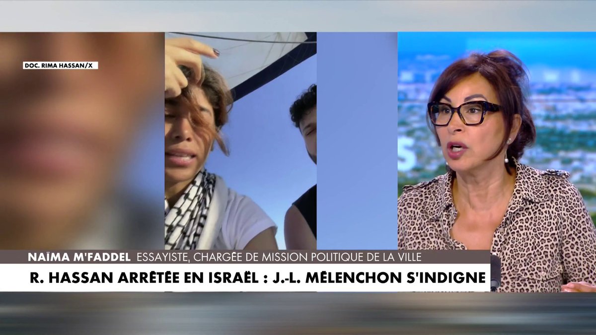 Naima M'faddel, essayiste, sur Rima Hassan : «En termes de communication, elle a gagné», dans #MidiNews