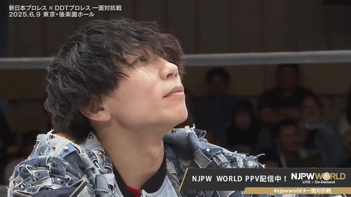 ◢◤◢◤新日本プロレス×DDTプロレス ◢◤◢◤ #一面対抗戦 ～矢野通vsスーパー・ササダンゴ・マシン～‼️ ❓❓❓🤔 PPV購入はこちら ⇒ 視聴料金:2,500円(税込) #NJPW #njpwworld #ddtpro