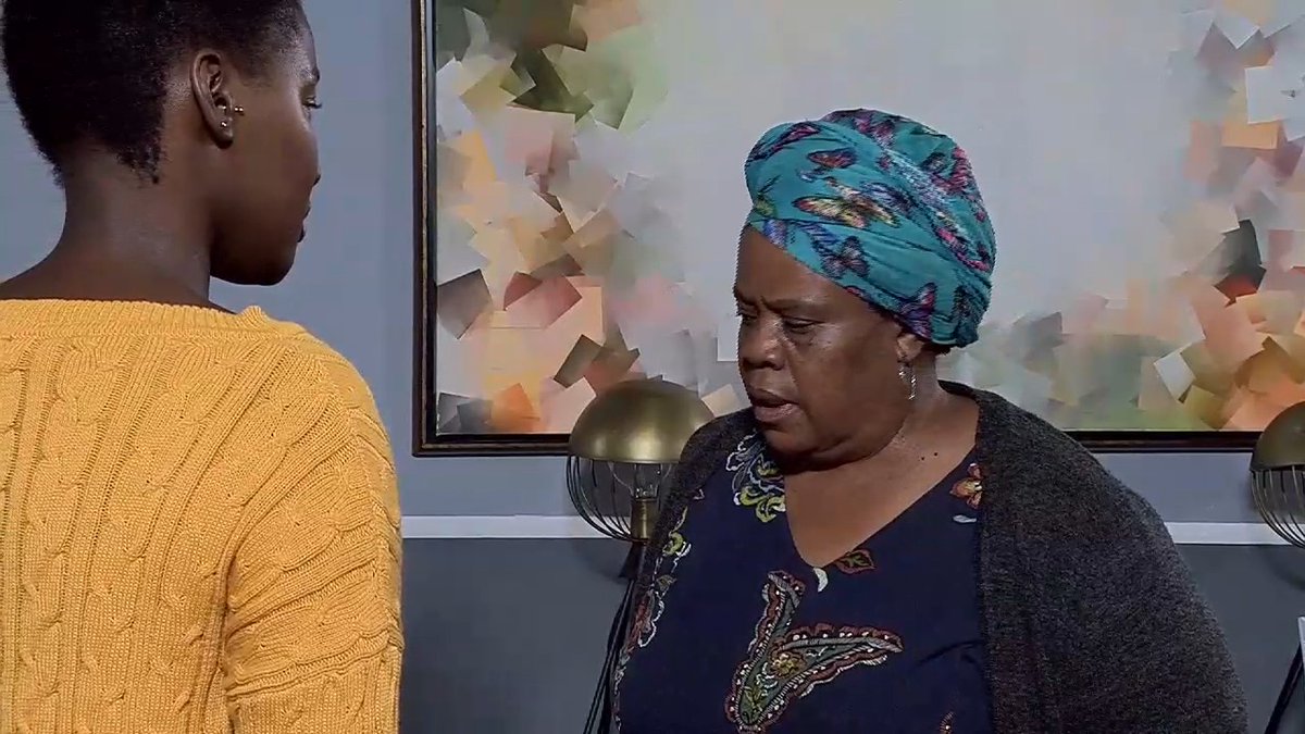 Koko is being insensitive weitsi. Kana basadi ba bantsi struggle during pregnancy, while others struggle to have a child. O batlang mo ditabeng tsa ko ga Sindane? 😩 #etvScandal