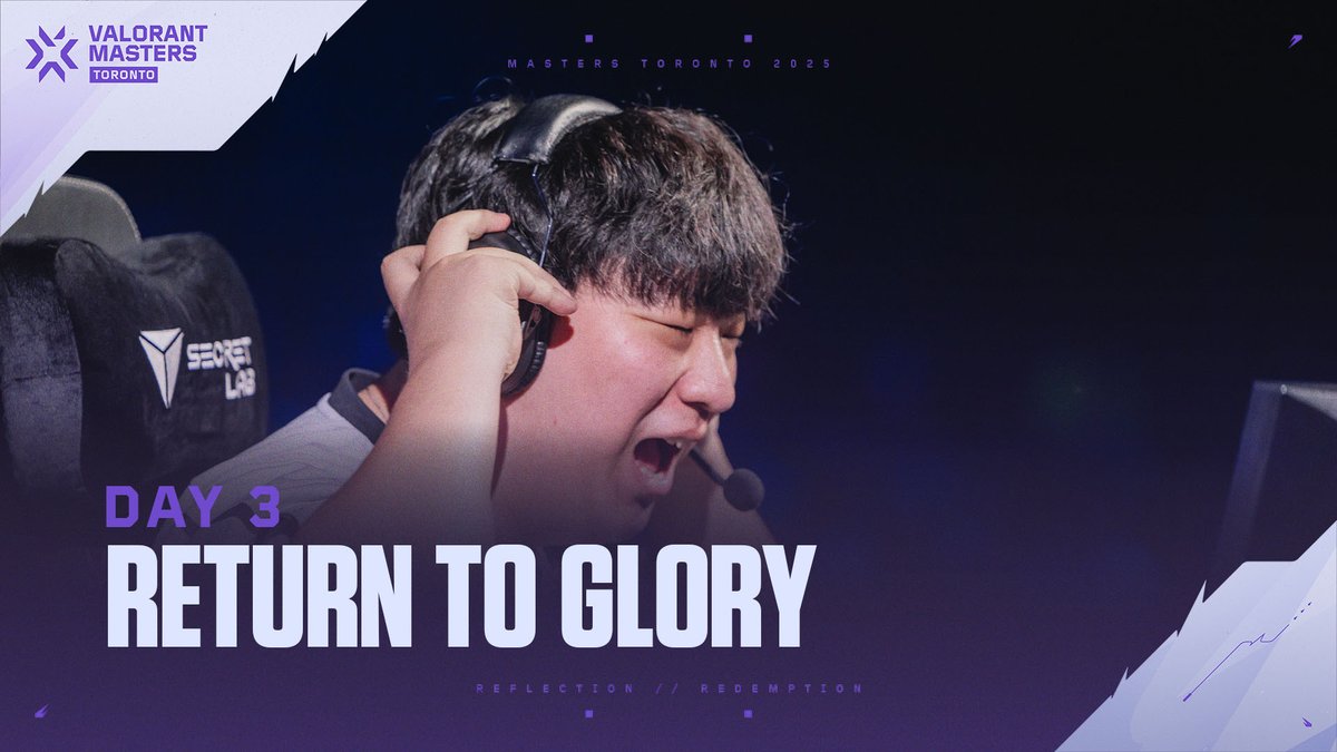 Day 3 begins Playoffs qualifications at #VALORANTMasters Toronto! Sentinels and Bilibili Gaming fight for the first spot. Then Gen.G Gold and Paper Rex face off in a regional battle for the second! Catch it all at
