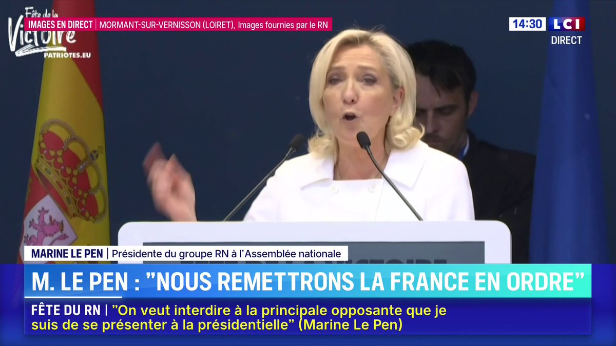 🗣️ « Nous ne voulons pas sortir de l’Europe, nous voulons sortir de cette Europe-là » déclare Marine Le Pen (Marine Le Pen)