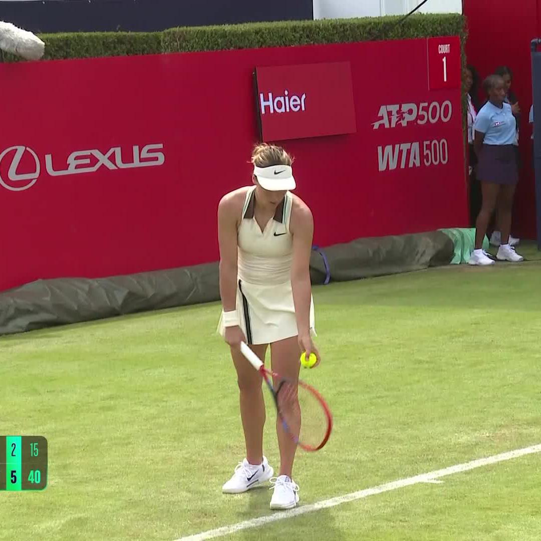 On a mission 👊 Tatjana Maria rallies past Fernandez to secure her spot in the next round, 7-6(4), 6-2! #HSBCChampionships
