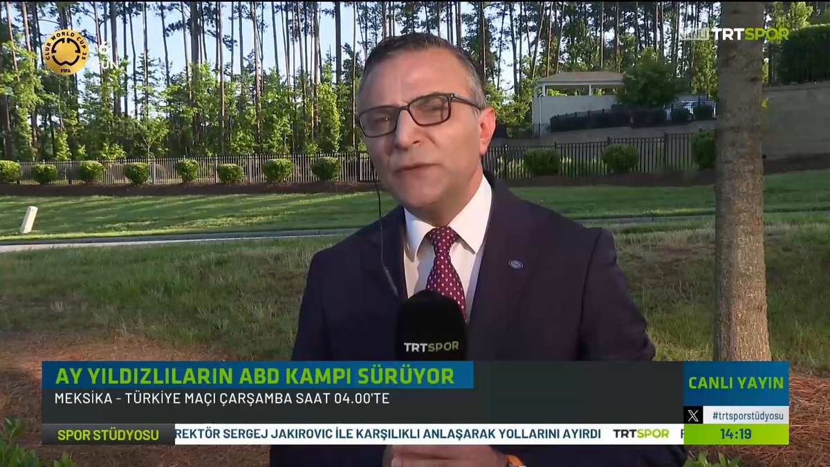 🇲🇽 Meksika - Türkiye 🇹🇷 🗣🎙TRT Spor ekibinden ibrahim kırkayak ve AA Spor Müdür Yardımcısı Hilmi Sever, Meksika maçı öncesi ABD'den son gelişmeleri değerlendirdi.