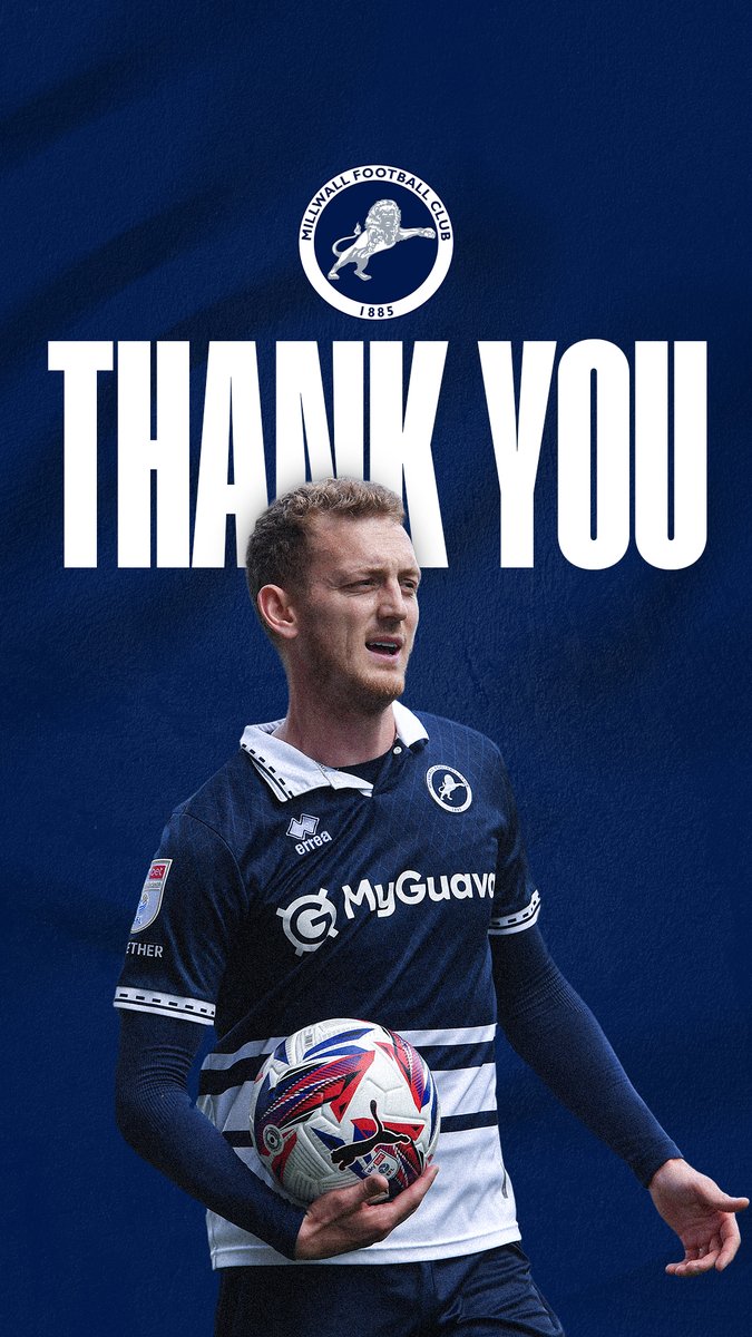💙 Thank you, Savs. #Millwall