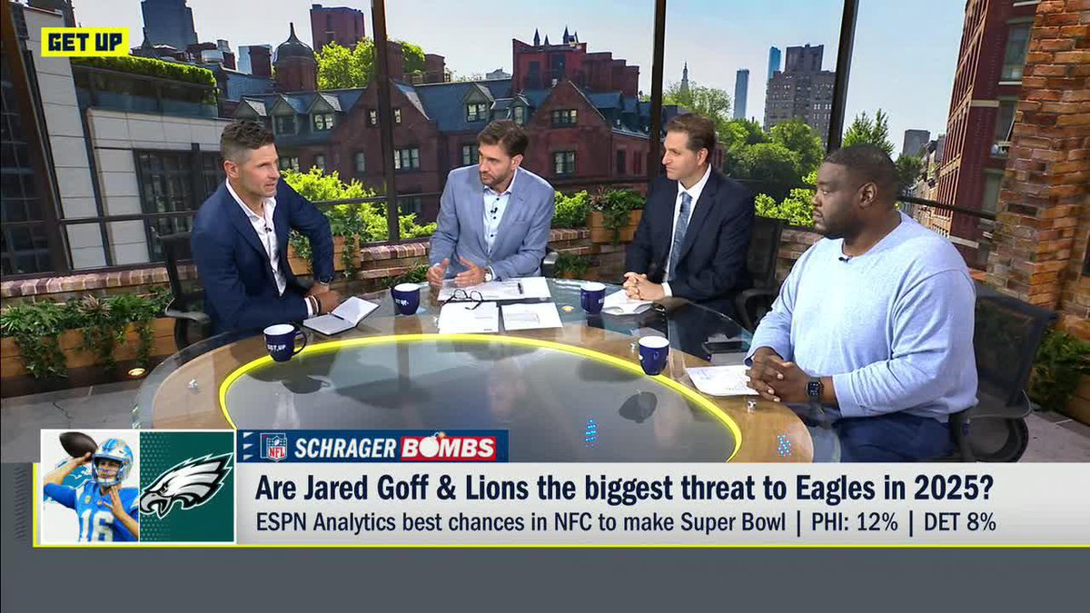 .Peter Schrager believes J.J. McCarthy is under more pressure than Caleb Williams this NFL season 👀