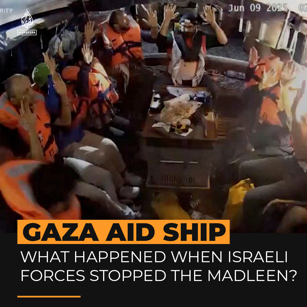 Israel’s seizure of a ship trying to deliver aid to Gaza has been condemned by rights campaigners as illegal. Here’s how the raid on the Madleen unfolded.