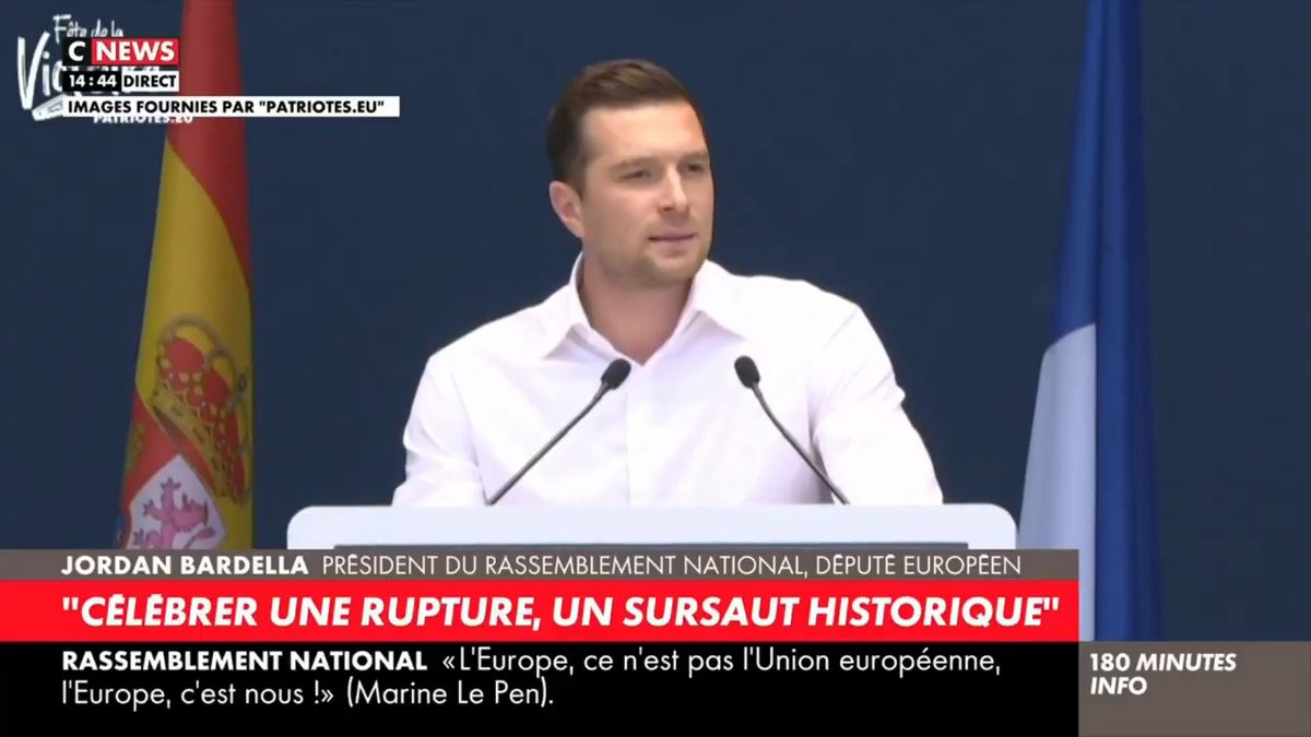 Fini le temps où aimer son pays vous condamnait au silence ou à la culpabilité. Fini le temps de la soumission silencieuse des honnêtes gens accablés de normes et d’impôts, de ceux qui travaillent dur sans jamais se plaindre. #FêteDeLaVictoire