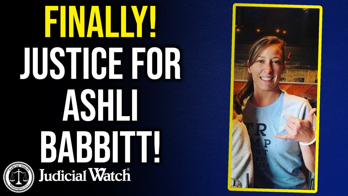 FINALLY! JUSTICE for ASHLI BABBITT!