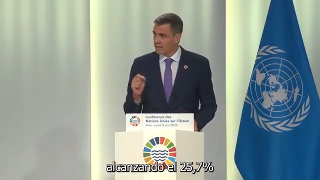 España está haciendo su parte. Tramitaremos la creación de nuevas áreas protegidas en nuestro litoral, alcanzando el 25,7% de protección de nuestro mar. Además, realizaremos una nueva contribución de 8,5 millones de euros al Fondo Azul de Cooperación para el Mediterráneo.