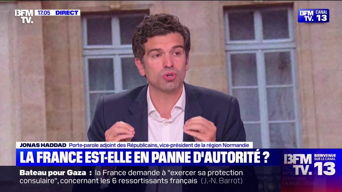 Une surenchère sécuritaire dans le débat public? "Ce n'est pas une course à l'échalote mais une réponse à un besoin fondamental", estime Jonas Haddad (LR)
