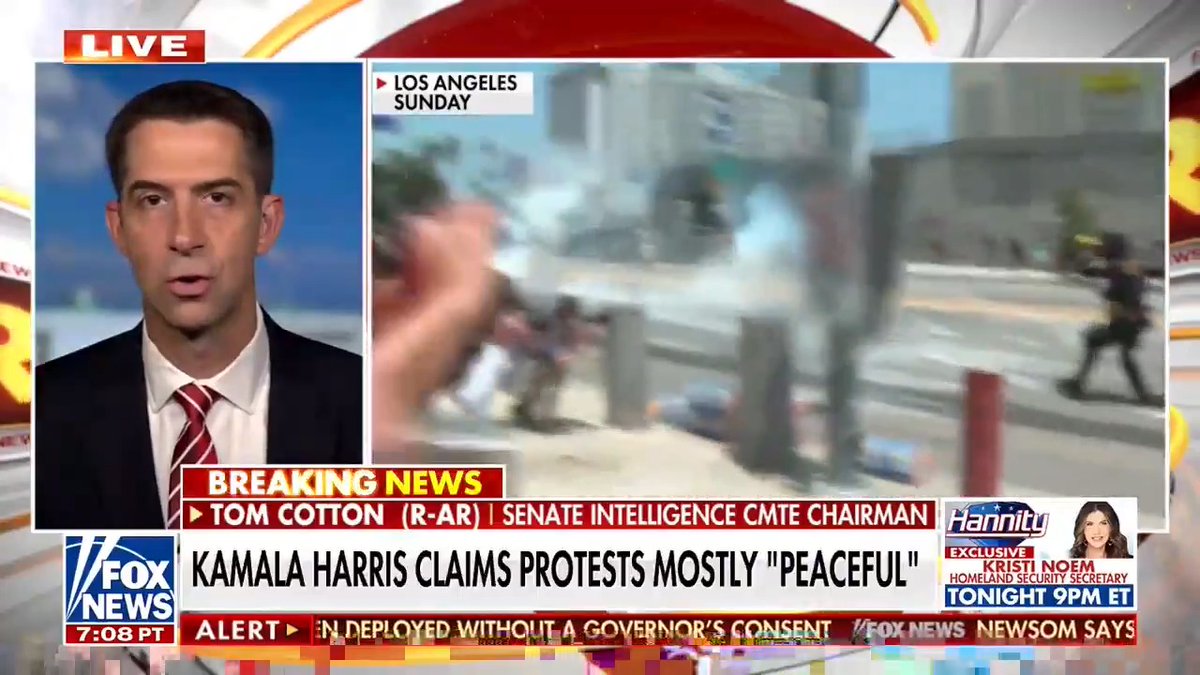 It’s not provocative to enforce federal law. What is provocative is rioting and waving foreign flags in support of illegal immigrants.