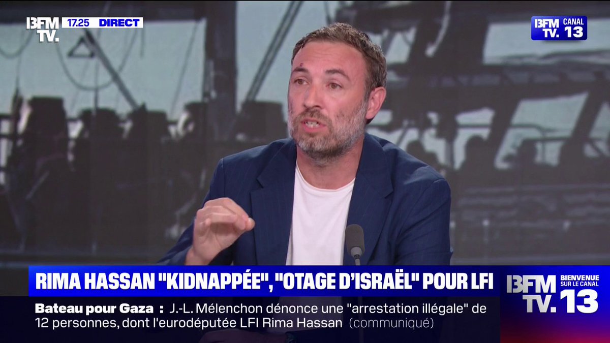 💬 "Ce sont des otages" Thomas Portes (LFI) réagit au déroutage du Madleen, un bateau pour Gaza avec 12 militants à son bord