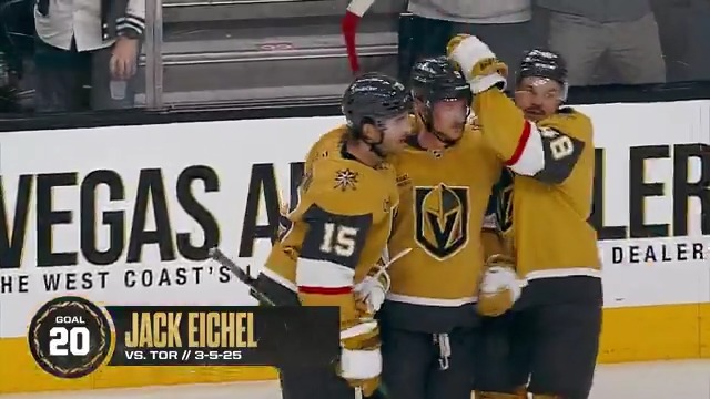 Which Jack Eichel goal from this season was your favorite? 🤔 Watch them all on our YouTube channel and let us know which one you think was the best 🎰 WATCH:
