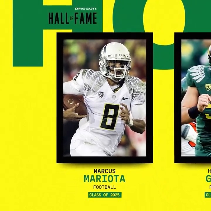 Among the elite. Introducing the 2025 Oregon Athletics Hall of Fame class. #GoDucks
