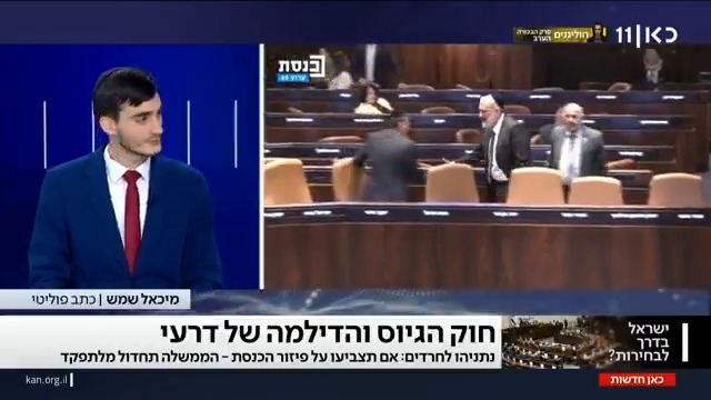 הדילמה של דרעי: האם שווה לפרק את הממשלה בגלל חוק הגיוס - למרות רשימת המינויים הארוכה שש״ס מתכננת בקרוב? מיכאל שמש Michael Shemesh #מהדורתכאןחדשות