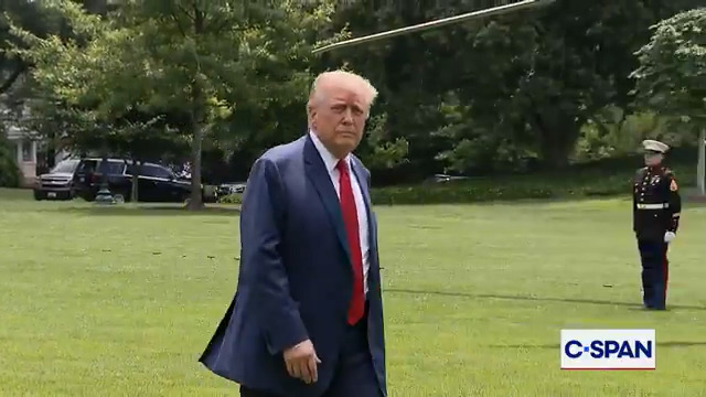 Q: "Gavin Newsom is, he's daring Tom Homan to come and arrest him. Should he do it?" President Trump: "I would do it if I were Tom. I think it's great. Gavin likes the publicity, but I think it would be a great thing. He's done a terrible job."