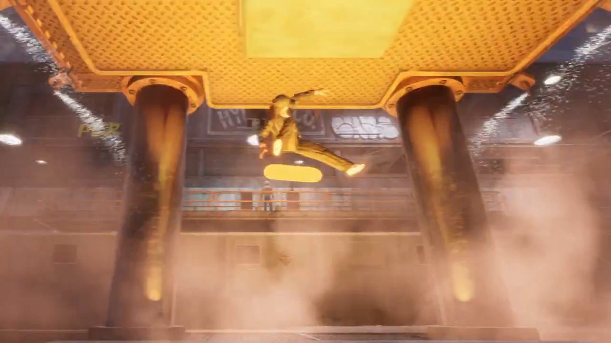 The Tony Hawk's Pro Skater 3 + 4 demo is available now with pre-order. Grind across the fiery Foundry and study new combos in College: