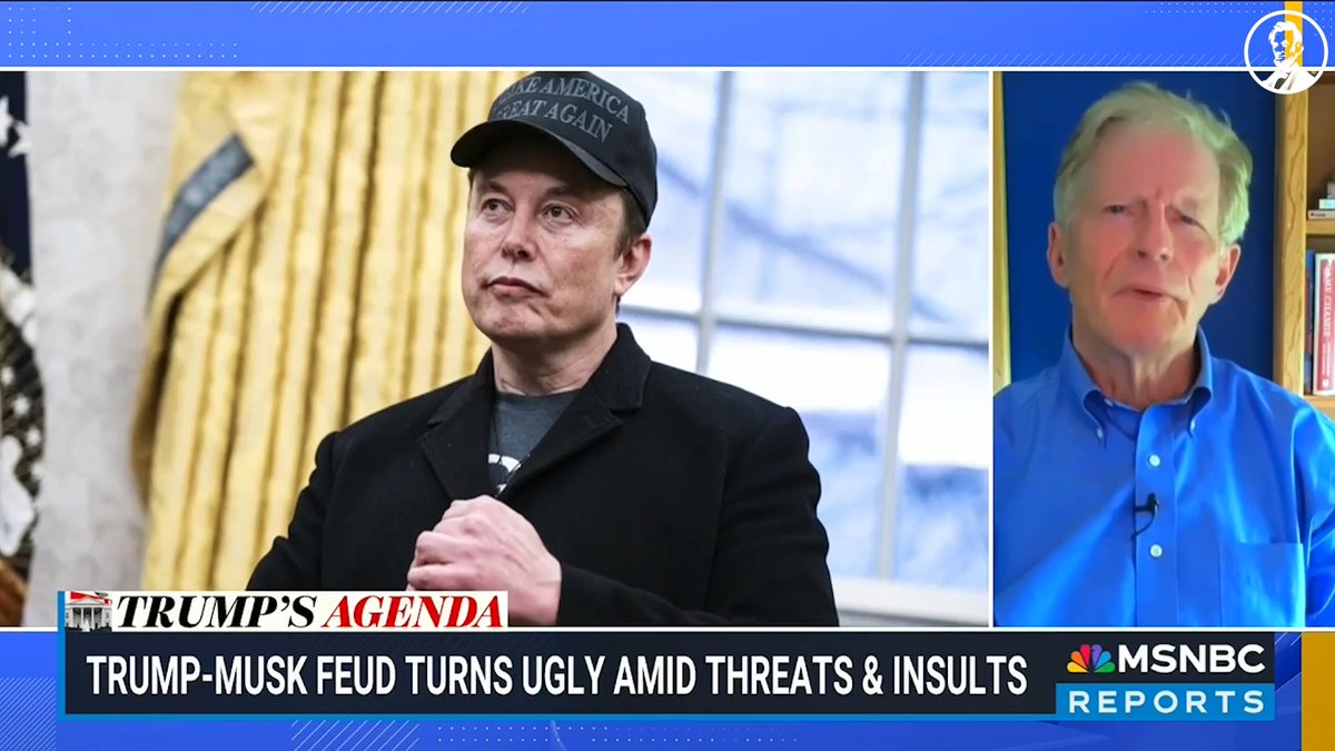 Trump and Musk’s catfight showed who they really are, and how dangerous they are for America’s future. Watch Stuart Stevens on @msnbc.