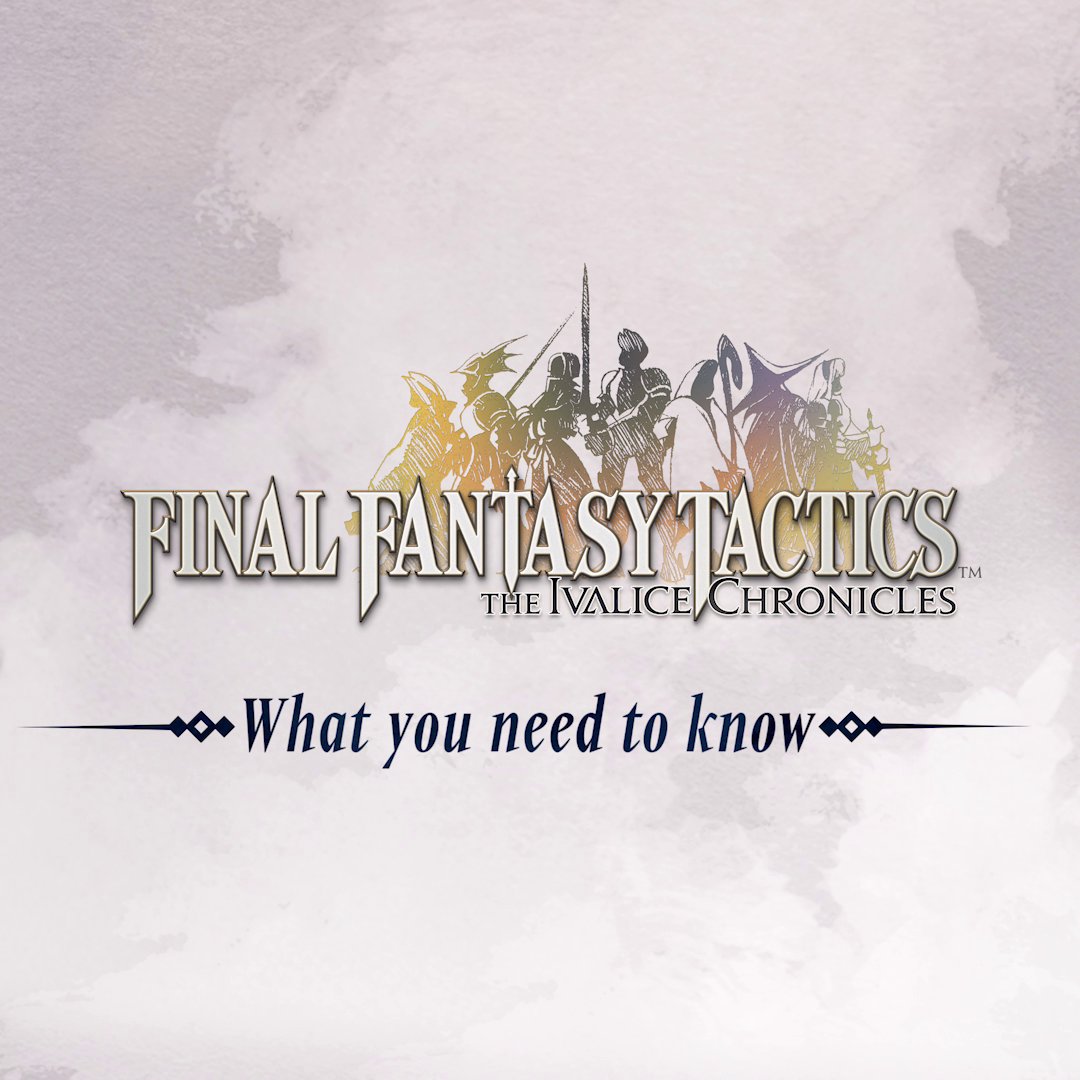 Final Fantasy Tactics - The Ivalice Chronicles launches on September 30th. Want to know what's new? We've got you covered. Learn what awaits later this year on Nintendo Switch 2, Nintendo Switch, PlayStation 5, PlayStation 4, Xbox Series X|S, and Steam.