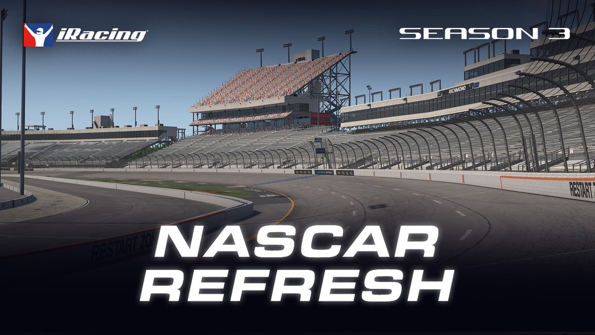 12 additional licensed tracks have been updated as part of the NASCAR Refresh project and will be arriving in the 2025 Season 3 update! 🏁 NASCAR Gaming and Esports