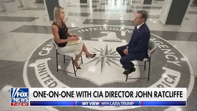 WATCH: John Ratcliffe spoke with Lara Trump about CIA mission and priorities: collecting intelligence to give the U.S. a decisive advantage and using technology to recruit spies and steal information.