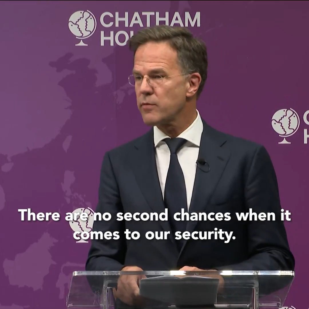 Together, we will: ✧ Secure peace through strength ✧ Make our Alliance stronger, fairer, more lethal ✧ Build a better NATO — Mark Rutte