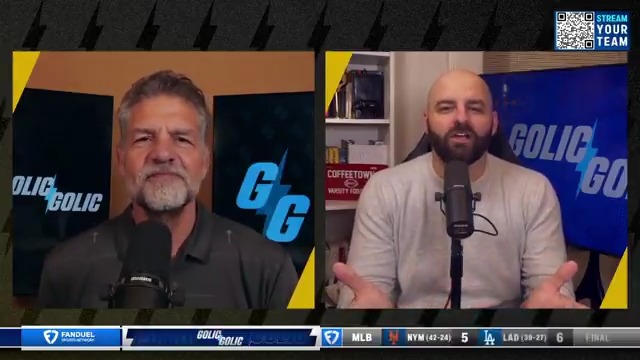 A new chapter begins! The premiere episode Golic & Golic is officially underway. Tune in now on FanDuel Sports Network. Mike Golic Jr | Mike Golic