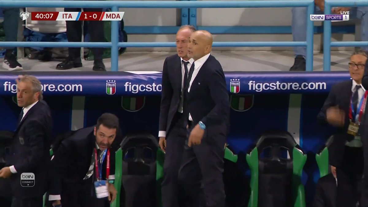 منتخب إيطاليا 🇮🇹 يتقدم ويسجل الهدف الأول 💙